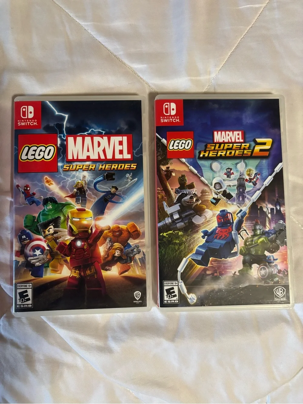 Nintendo LEGO Marvel Super Heroes and LEGO Marvel Super Heroes 2